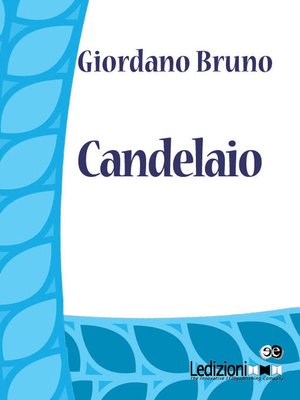 cover image of Il Candelaio